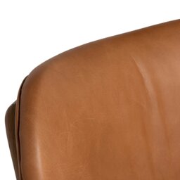 Dove Dining Chair, Brown Leather - Barker & Stonehouse - thumbnail 5