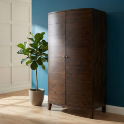 Navajos 2 Door Wardrobe 195X105X64, Pine Wood - Barker & Stonehouse - thumbnail 2