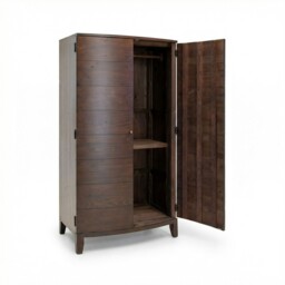 Navajos 2 Door Wardrobe 195X105X64, Pine Wood - Barker & Stonehouse - thumbnail 4