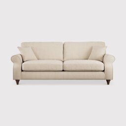 Hattie 4 Seater Sofa, Neutral Fabric - Barker & Stonehouse
