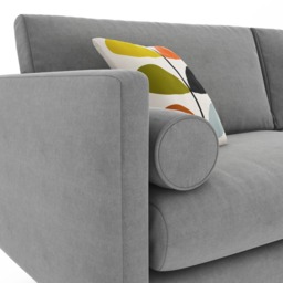 Orla Kiely Mimosa Large Sofa, Grey Fabric - Barker & Stonehouse - thumbnail 2