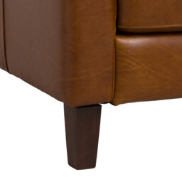 Albard Armchair, Brown Leather - Barker & Stonehouse - thumbnail 6