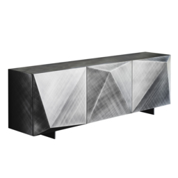 Cattelan Italia Kayak 3 Door Sideboard H73Cm, Grey - Barker & Stonehouse - thumbnail 6