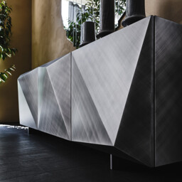 Cattelan Italia Kayak 3 Door Sideboard H73Cm, Grey - Barker & Stonehouse - thumbnail 4
