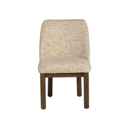 Durris Dining Chair 54x64x86cm, Neutral Fabric - Barker & Stonehouse - thumbnail 3