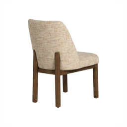 Durris Dining Chair 54x64x86cm, Neutral Fabric - Barker & Stonehouse - thumbnail 4