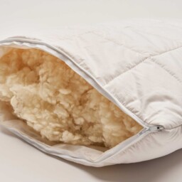 Vispring Wool Pillows 90X50, White Fabric - Barker & Stonehouse - thumbnail 2