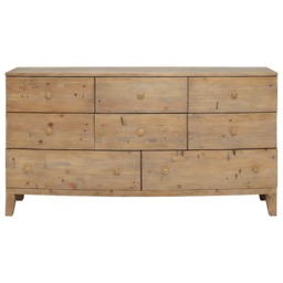 Lewes 8 Drawer Dresser Cabinet, Wood - Barker & Stonehouse - thumbnail 2