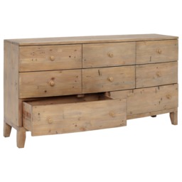 Lewes 8 Drawer Dresser Cabinet, Wood - Barker & Stonehouse - thumbnail 6