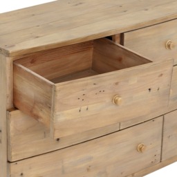 Lewes 8 Drawer Dresser Cabinet, Wood - Barker & Stonehouse - thumbnail 4