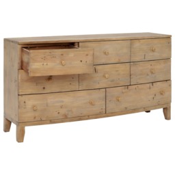 Lewes 8 Drawer Dresser Cabinet, Wood - Barker & Stonehouse - thumbnail 3