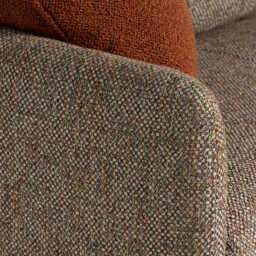 Ercol Aosta Medium Sofa, Brown Fabric - Barker & Stonehouse - thumbnail 4