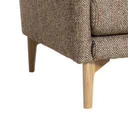 Ercol Aosta Medium Sofa, Brown Fabric - Barker & Stonehouse - thumbnail 5