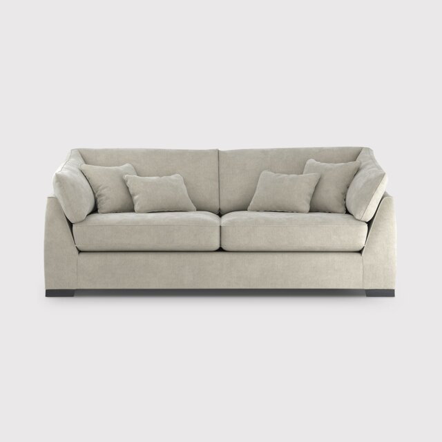 Borelly 3 Seater Sofa, Grey Fabric - Barker & Stonehouse - image 1