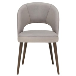 Pure Furniture Beck Dining Chair, Grey Leather - Barker & Stonehouse - thumbnail 3