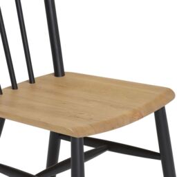 Ercol Monza Dining Chair, Black Oak - Barker & Stonehouse - thumbnail 5