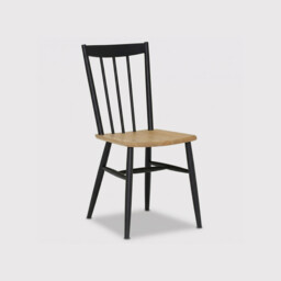 Ercol Monza Dining Chair, Black Oak - Barker & Stonehouse - thumbnail 2