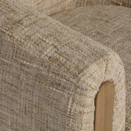 Persley Accent Armchair, Neutral Fabric - Barker & Stonehouse - thumbnail 5