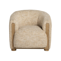 Persley Accent Armchair, Neutral Fabric - Barker & Stonehouse - thumbnail 3
