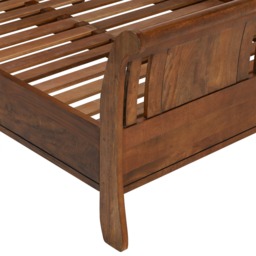 New Frontier 135cm Sleigh Bed, Wood - Double - Barker & Stonehouse - thumbnail 5