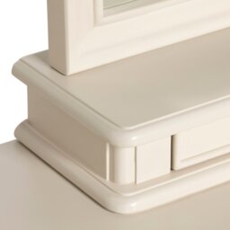 Calista Gallery Mirror, Square, White Wood - Barker & Stonehouse - thumbnail 4