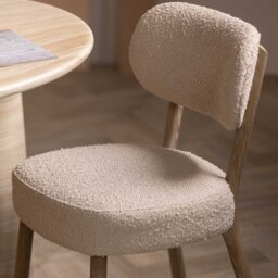 Dove Dining Chair, Neutral Boucle - Barker & Stonehouse - thumbnail 6