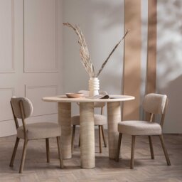 Dove Dining Chair, Neutral Boucle - Barker & Stonehouse - thumbnail 3