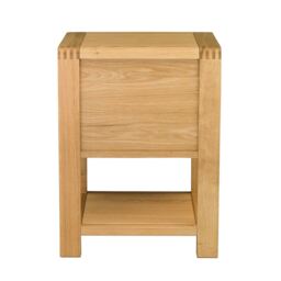 Ercol Bosco 2 Drawer Bedside Cabinet, Neutral Oak - Barker & Stonehouse - thumbnail 4