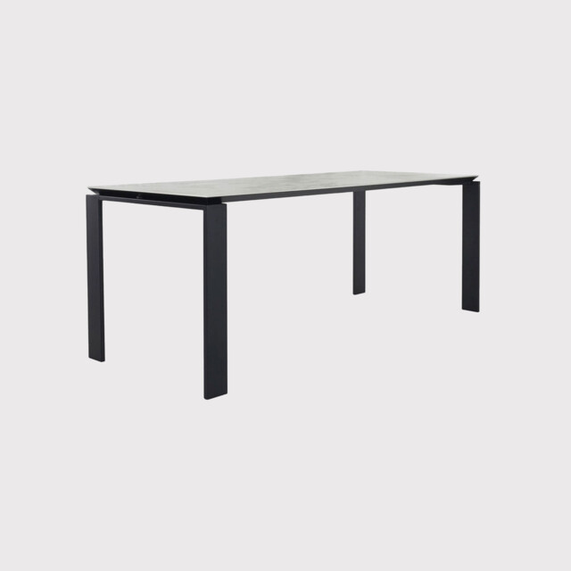 Kartell Four Dining Table 190X79, White Metal - Barker & Stonehouse - image 1