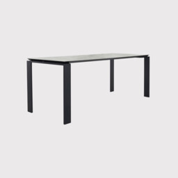 Kartell Four Dining Table 190X79, White Metal - Barker & Stonehouse