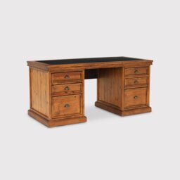 Villiers Large Desk, Pine Wood - Barker & Stonehouse