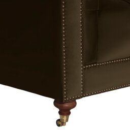 Ullswater 4 Seater Chesterfield Sofa, Green Velvet - Barker & Stonehouse - thumbnail 4