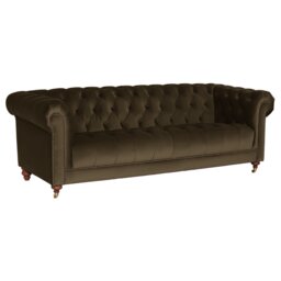 Ullswater 4 Seater Chesterfield Sofa, Green Velvet - Barker & Stonehouse - thumbnail 2