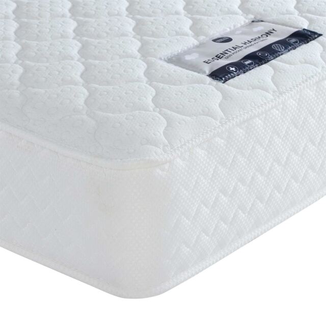Essential Harmony Mattress Single, White - Barker & Stonehouse - image 1