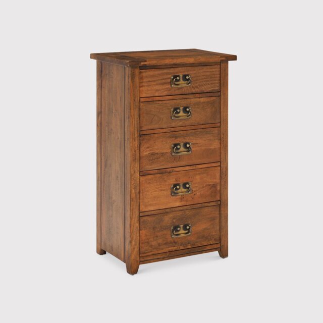 New Frontier 5 Drawer Chest, Mango Wood - Barker & Stonehouse - image 1