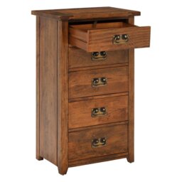 New Frontier 5 Drawer Chest, Mango Wood - Barker & Stonehouse - thumbnail 4