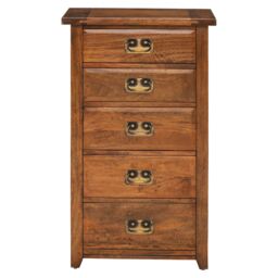 New Frontier 5 Drawer Chest, Mango Wood - Barker & Stonehouse - thumbnail 3