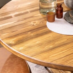 Covington Round Dining Table 140cm, Round, Timber Wood - Barker & Stonehouse - thumbnail 4