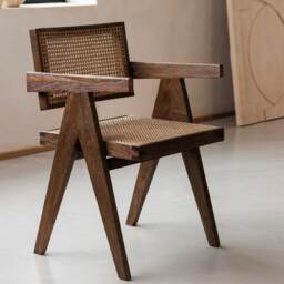 Cody Armchair, Brown Rattan - Barker & Stonehouse - thumbnail 3