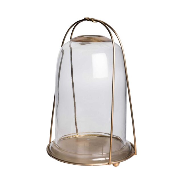 Knotted Cloche Candle Holder Large Metal - Barker & Stonehouse - image 1