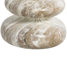 Knip Curved Garden Drinks Side Table, Round, Stone, Grey - Barker & Stonehouse - thumbnail 6