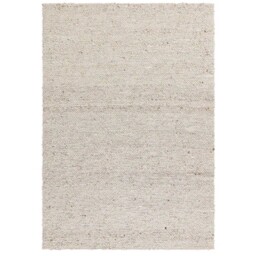 Eder Ivory 160x230cm Rug, Square, Neutral Wool - Barker & Stonehouse