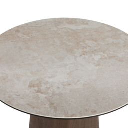 Cosmos Side Table, Round, White Ceramic - Barker & Stonehouse - thumbnail 5