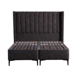 Tempur Suffolk King Slim Disc Adj Divan Bed, Purple Velvet - Barker & Stonehouse - thumbnail 4