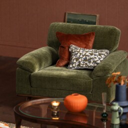 Bowes Armchair, Green Fabric - Barker & Stonehouse - thumbnail 2