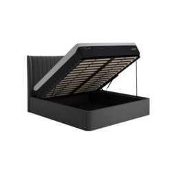 Tempur Horton Ottoman 180X200Cm Bed, Black Fabric - Super King - Barker & Stonehouse - thumbnail 6