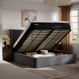 Tempur Horton Ottoman 180X200Cm Bed, Black Fabric - Super King - Barker & Stonehouse - thumbnail 3