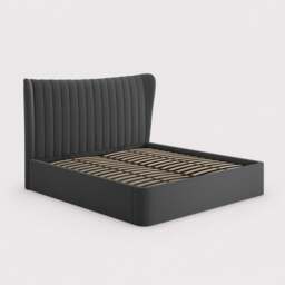 Tempur Horton Ottoman 180X200Cm Bed, Black Fabric - Super King - Barker & Stonehouse