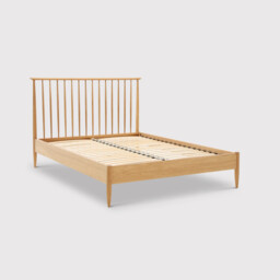 Ercol Teramo Double King Bed, Neutral Wood - Barker & Stonehouse