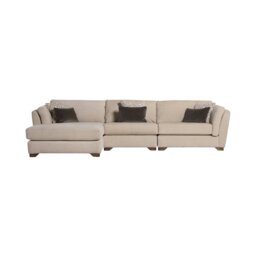Geneva Large LHF Chaise Sofa Fabric/Aqua Clean - Barker & Stonehouse - thumbnail 2